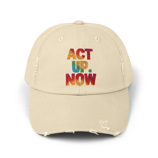 Liberaza: ACT UP NOW cap