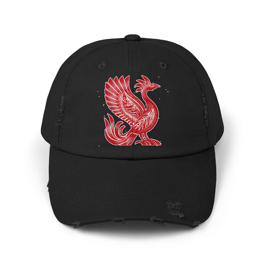 Spirit Animal: Phoenix Cap | Rebirth from ashes; radical renewal; undefeated hope.