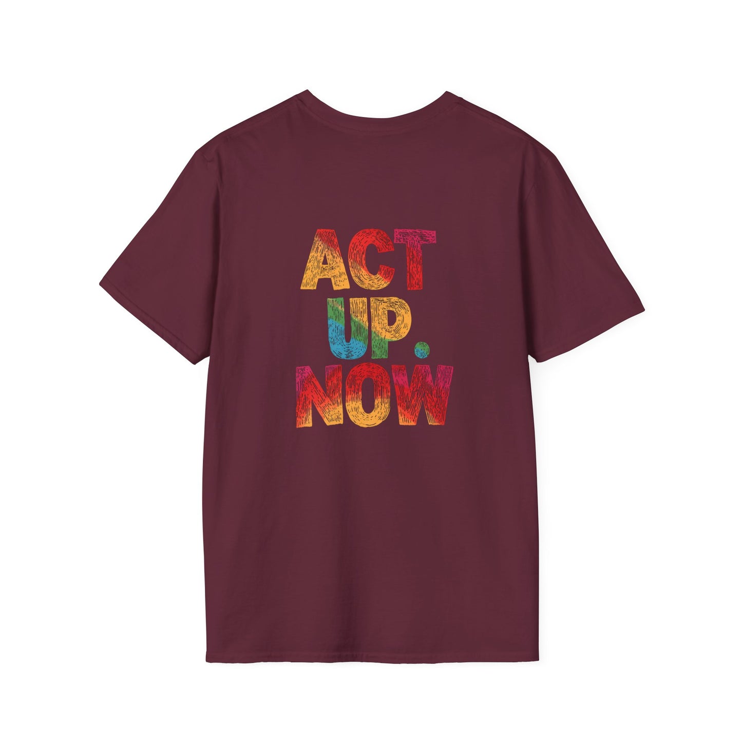 Liberaza: ACT UP NOW Softstyle T-Shirt