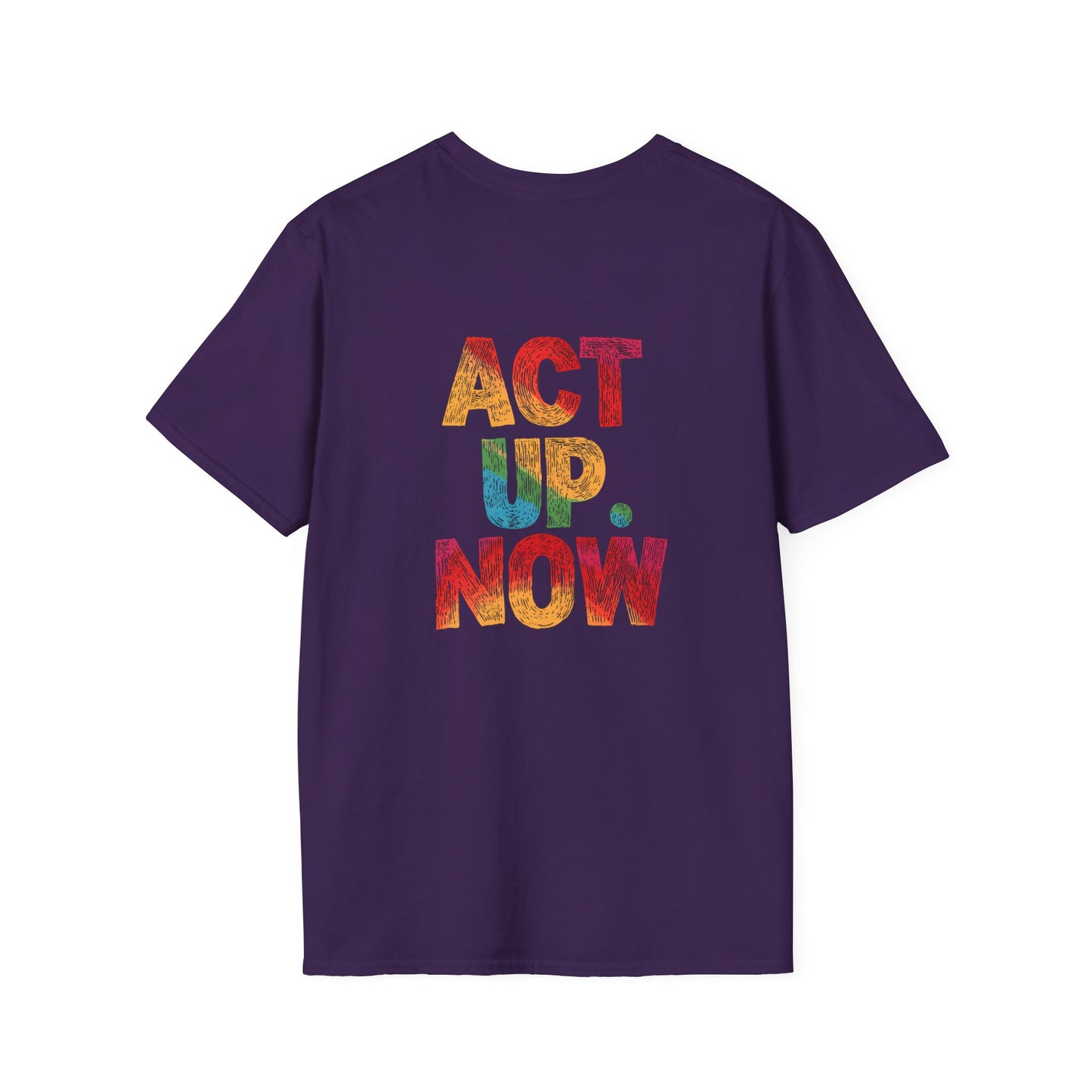 Liberaza: ACT UP NOW Softstyle T-Shirt