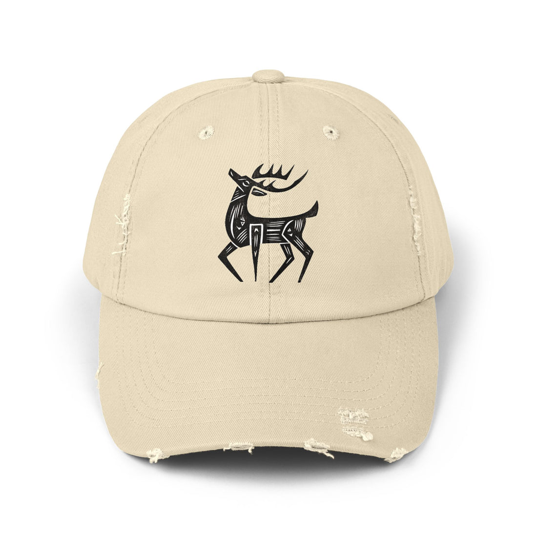 Spirit Animal Cap - Stag | Noble presence, renewal, dignified leadership; grace under pressure.
