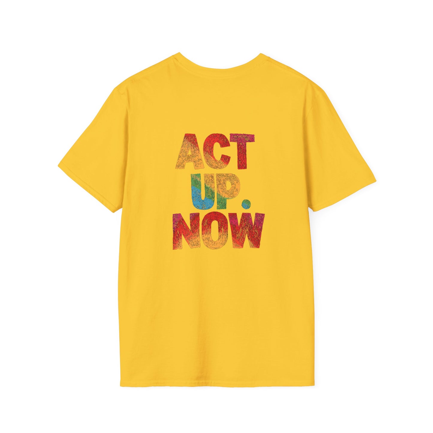 Liberaza: ACT UP NOW Softstyle T-Shirt