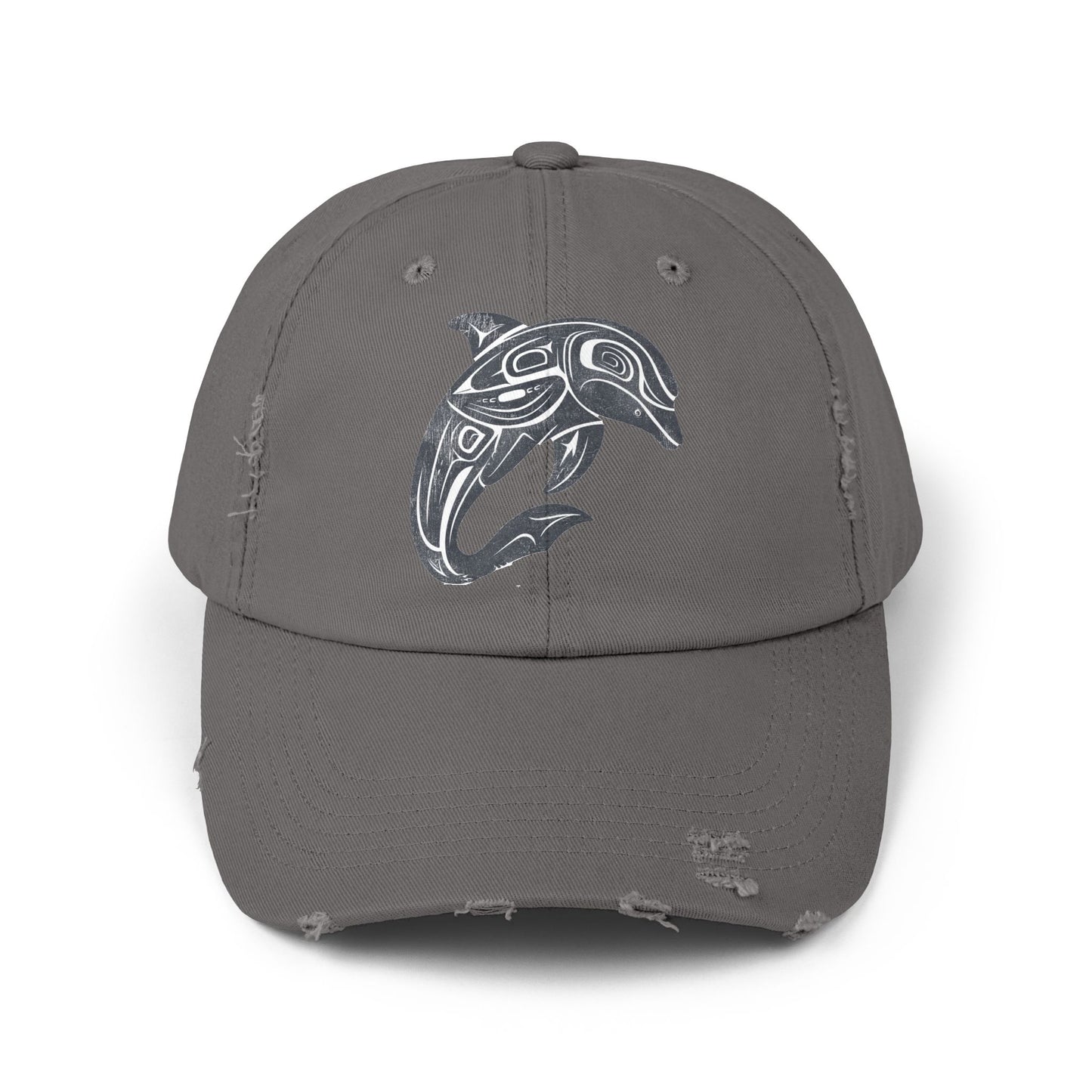 Spirit Animal Cap - Dolphin | Playful intelligence, harmony, breath-led calm; communicate with heart.