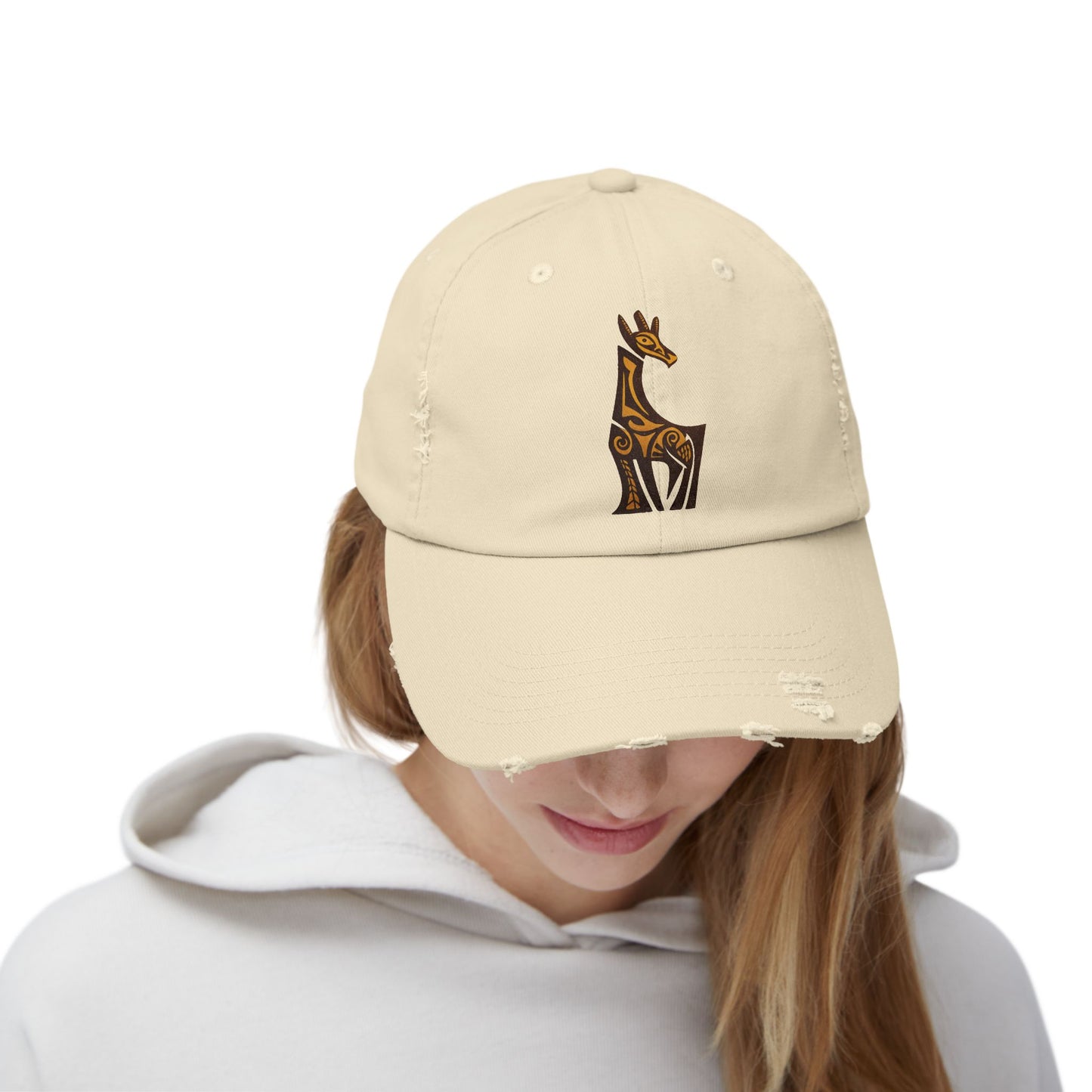 Spirit Animal: Giraffe Cap | Vision, perspective, gentle leadership; see farther, act kinder.