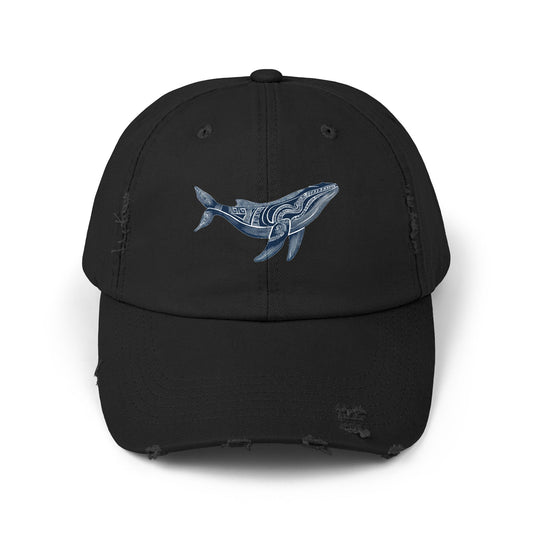 Spirit Animal Cap - Whale | Ancient memory, depth, song; big feelings held with strength.