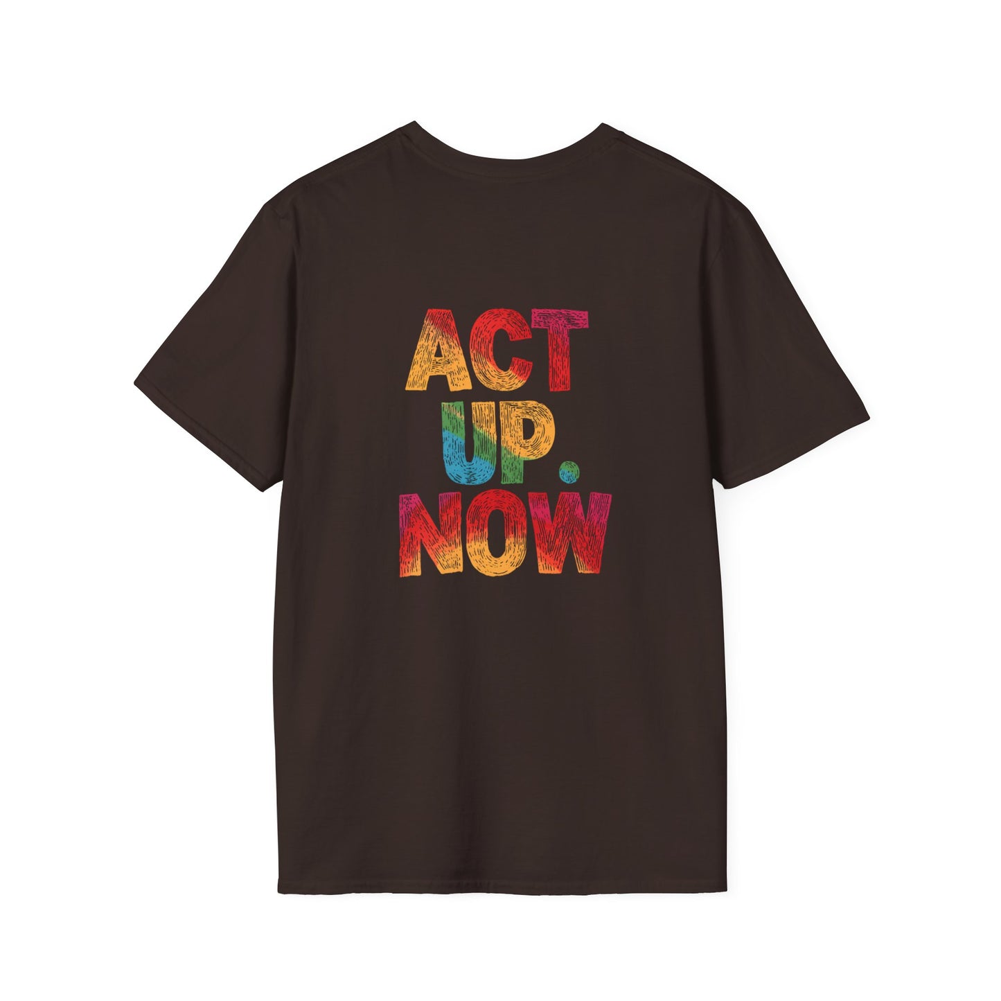 Liberaza: ACT UP NOW Softstyle T-Shirt
