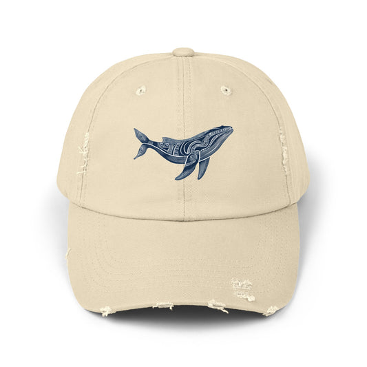 Spirit Animal Cap - Whale | Ancient memory, depth, song; big feelings held with strength.
