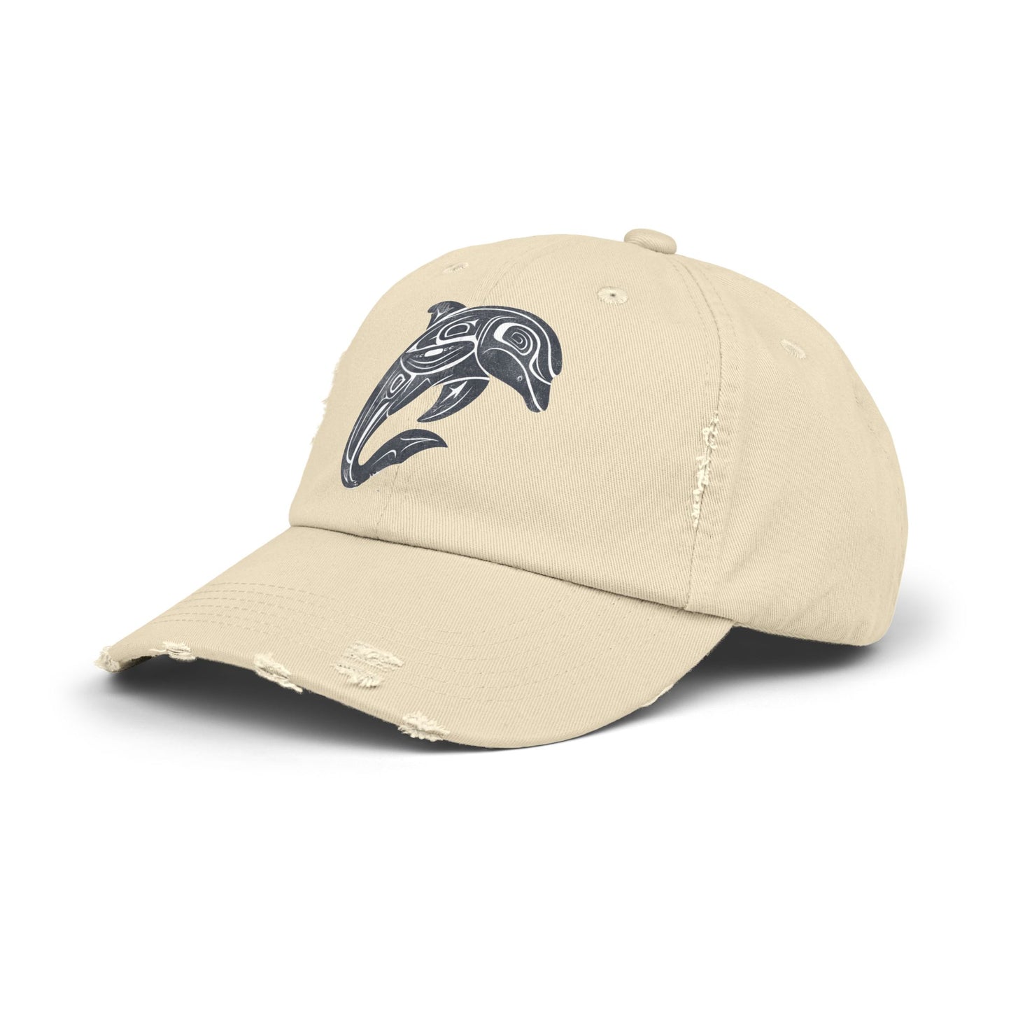 Spirit Animal Cap - Dolphin | Playful intelligence, harmony, breath-led calm; communicate with heart.