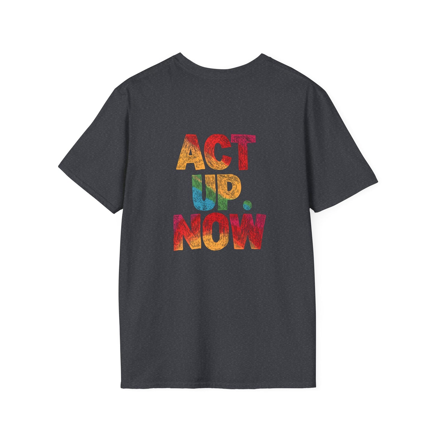 Liberaza: ACT UP NOW Softstyle T-Shirt