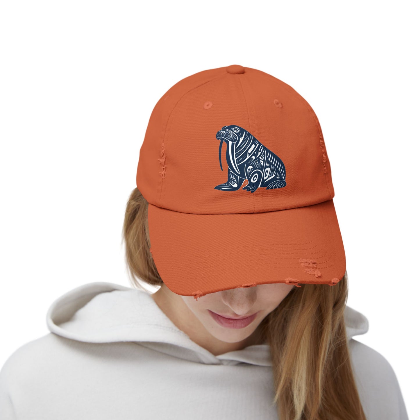 Spirit Animal Cap - Walrus | Stoic humor, community warmth, thick-skinned resilience.
