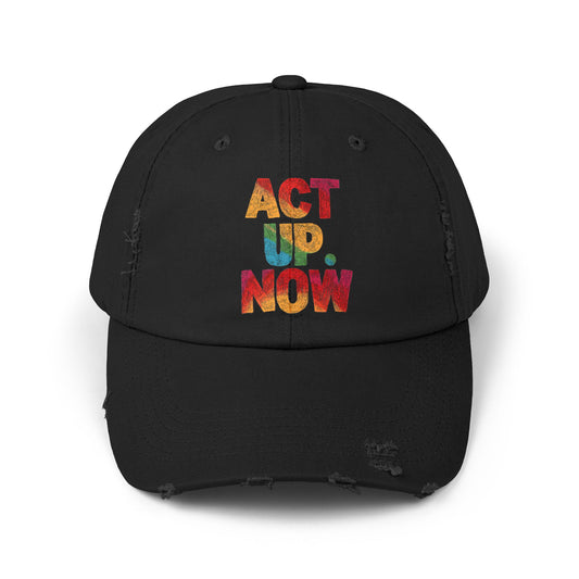 Liberaza: ACT UP NOW cap