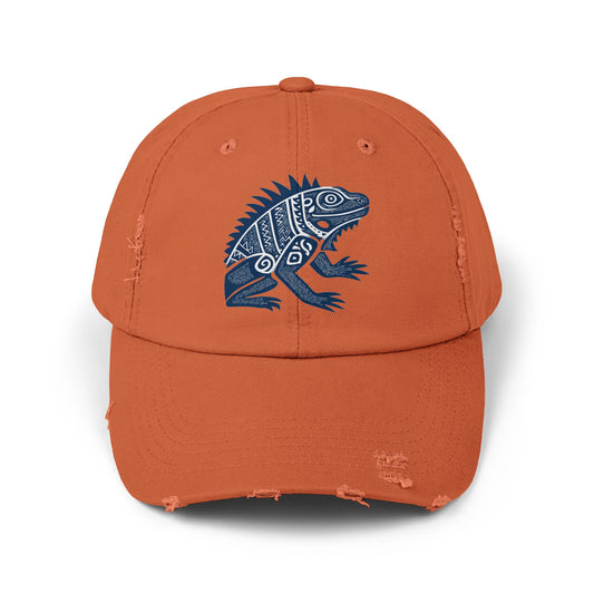 Spirit Animal: Lizard Cap | Regeneration, adaptability, sun-powered alertness; shed the old, grow the new.