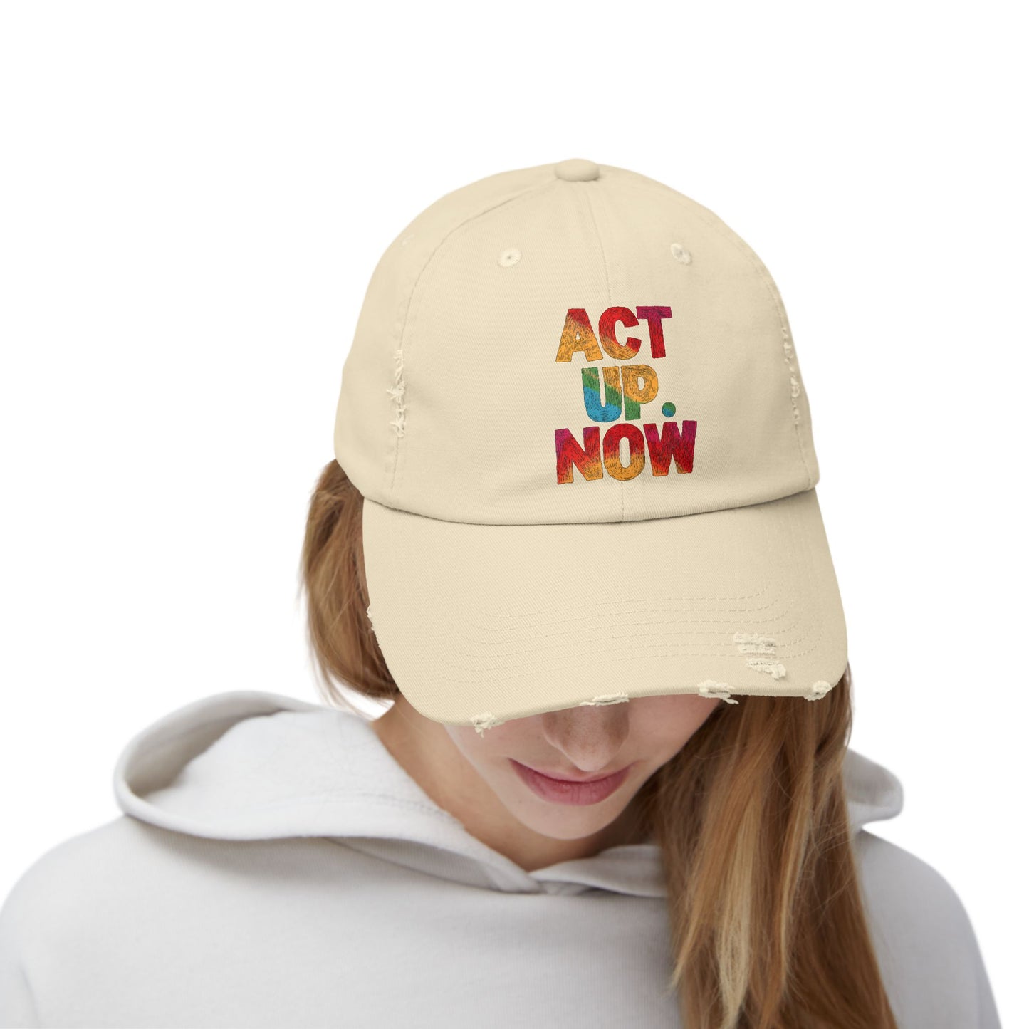 Liberaza: ACT UP NOW cap