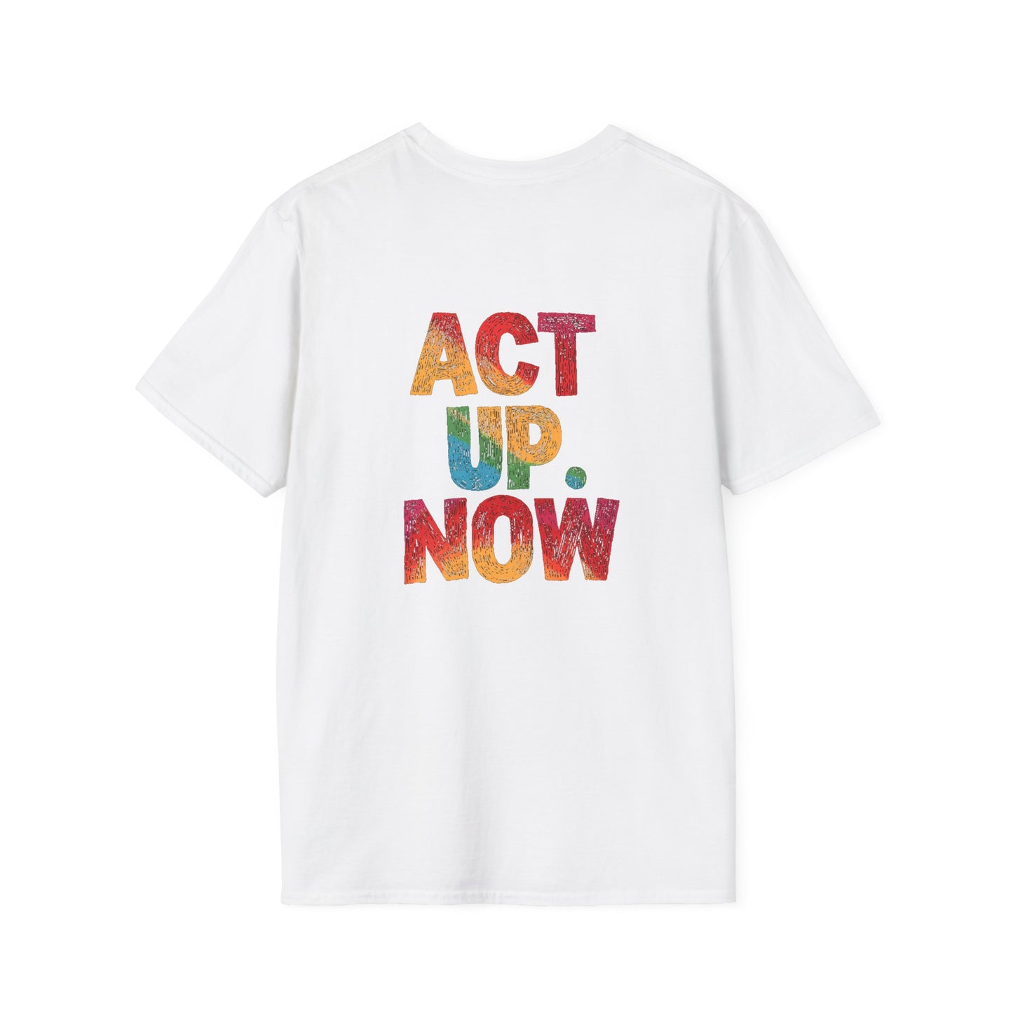 Liberaza: ACT UP NOW Softstyle T-Shirt
