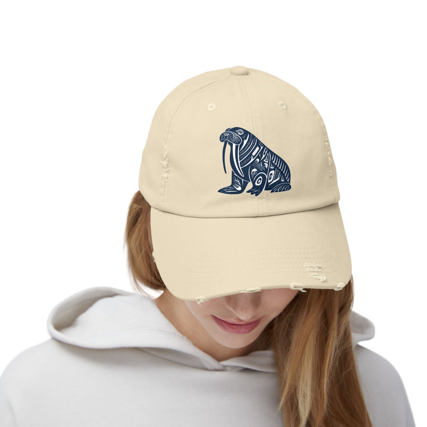 Spirit Animal Cap - Walrus | Stoic humor, community warmth, thick-skinned resilience.