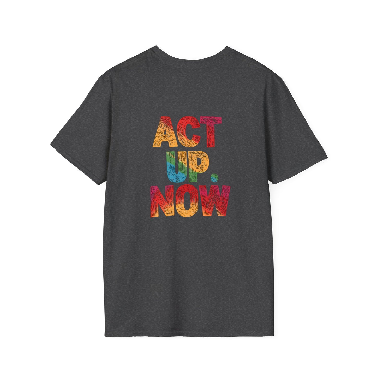 Liberaza: ACT UP NOW Softstyle T-Shirt