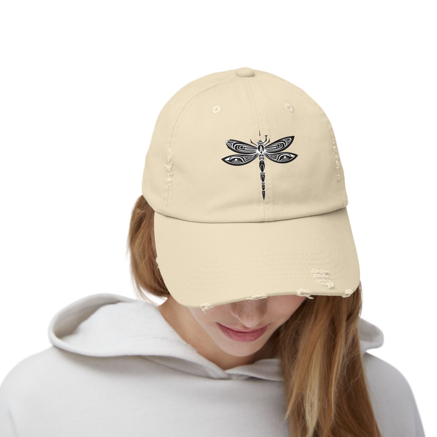 Spirit Animal Cap - Dragonfly | Clarity, illusion-piercing, agile transformation.