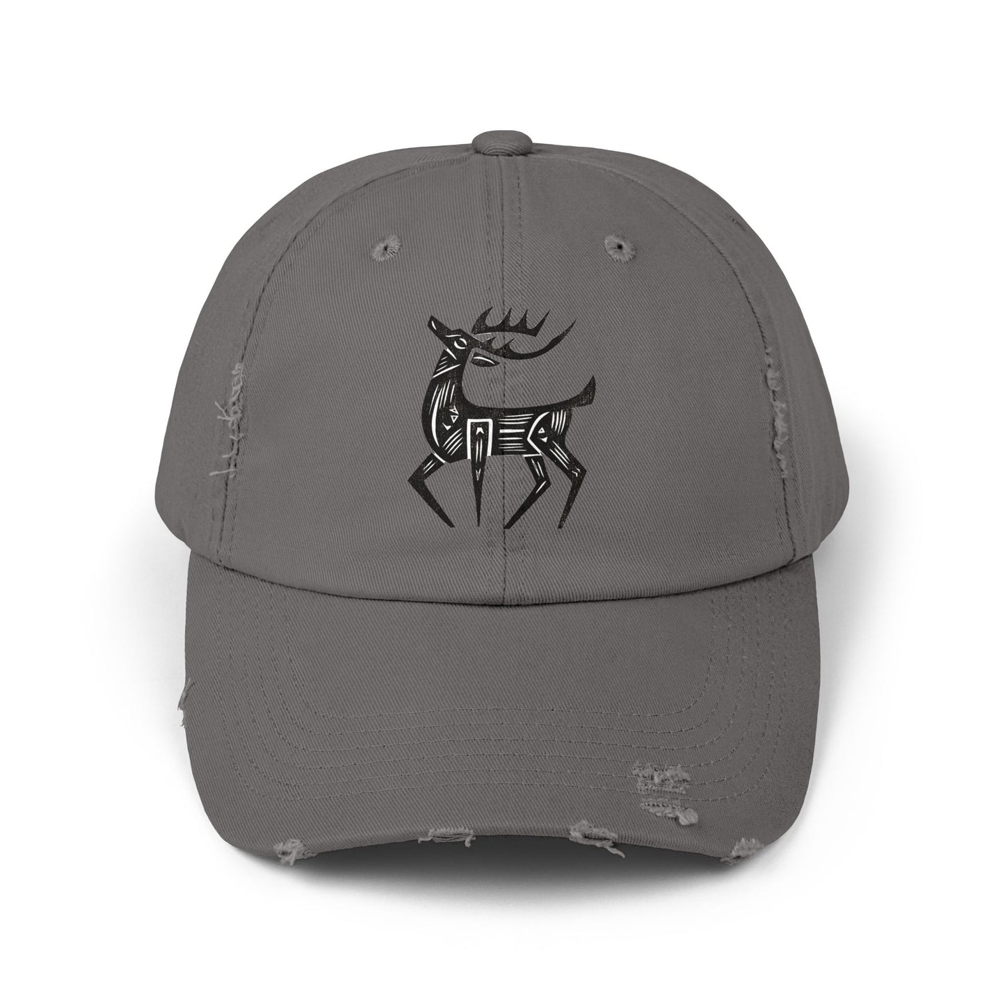 Spirit Animal Cap - Stag | Noble presence, renewal, dignified leadership; grace under pressure.