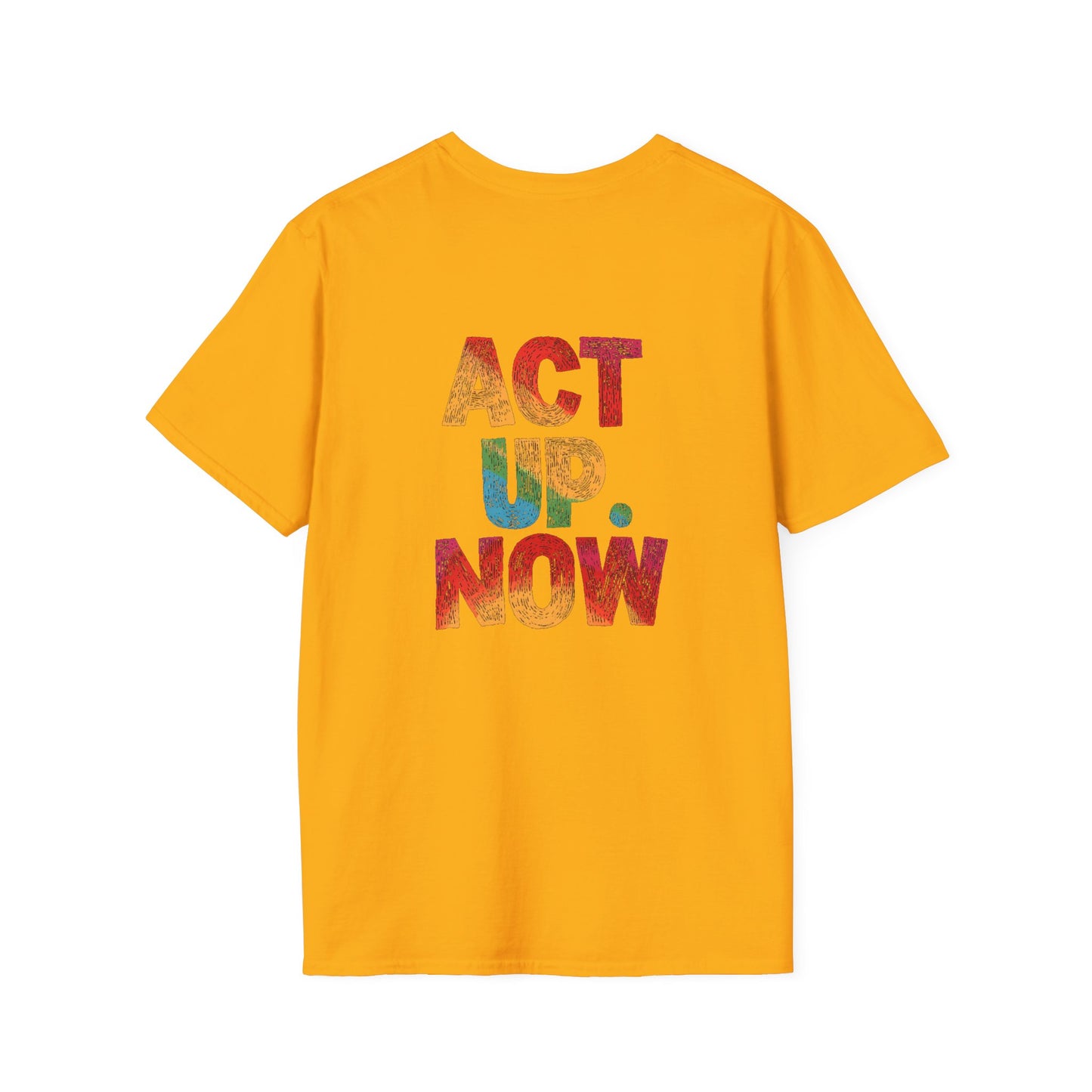 Liberaza: ACT UP NOW Softstyle T-Shirt