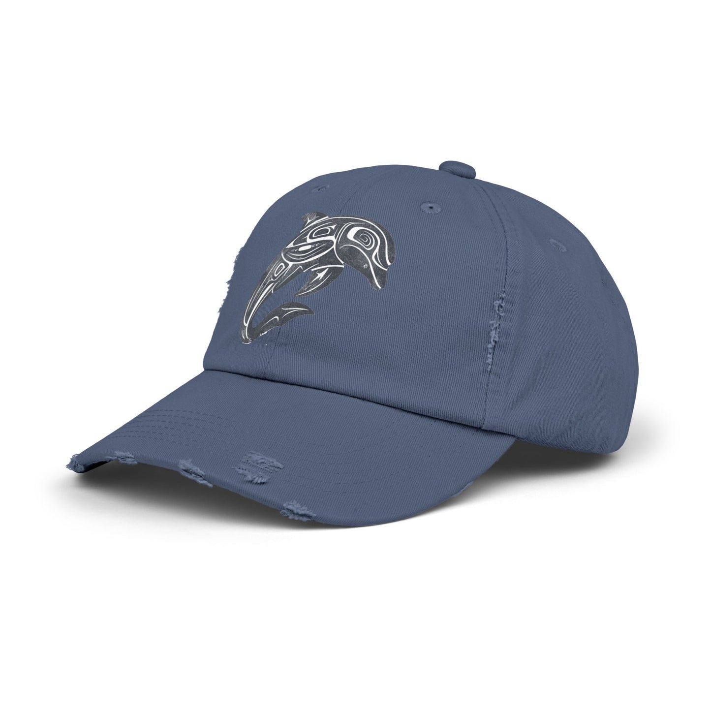 Spirit Animal Cap - Dolphin | Playful intelligence, harmony, breath-led calm; communicate with heart.