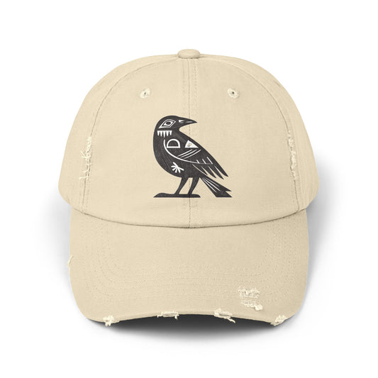 Spirit Animal Cap - Crow | Keen intelligence, threshold magic, adaptability; nothing wasted.