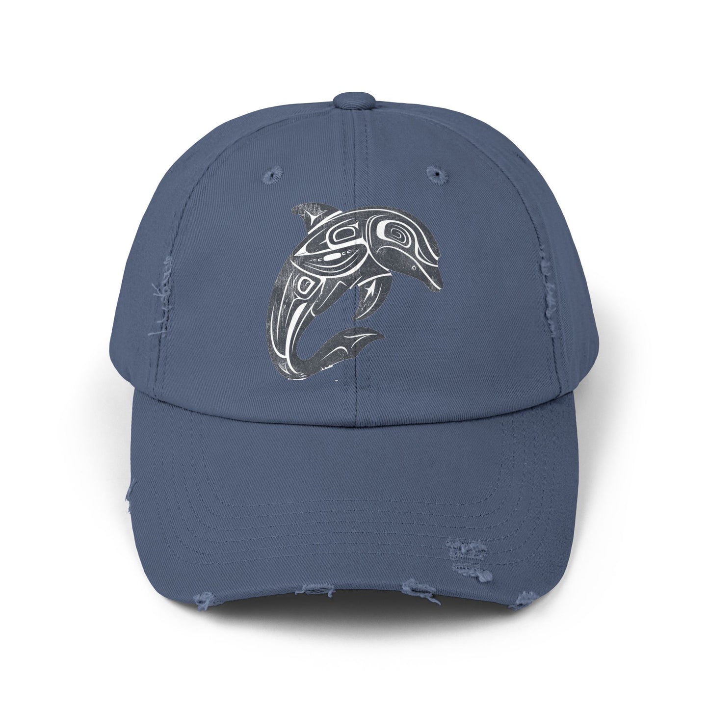 Spirit Animal Cap - Dolphin | Playful intelligence, harmony, breath-led calm; communicate with heart.