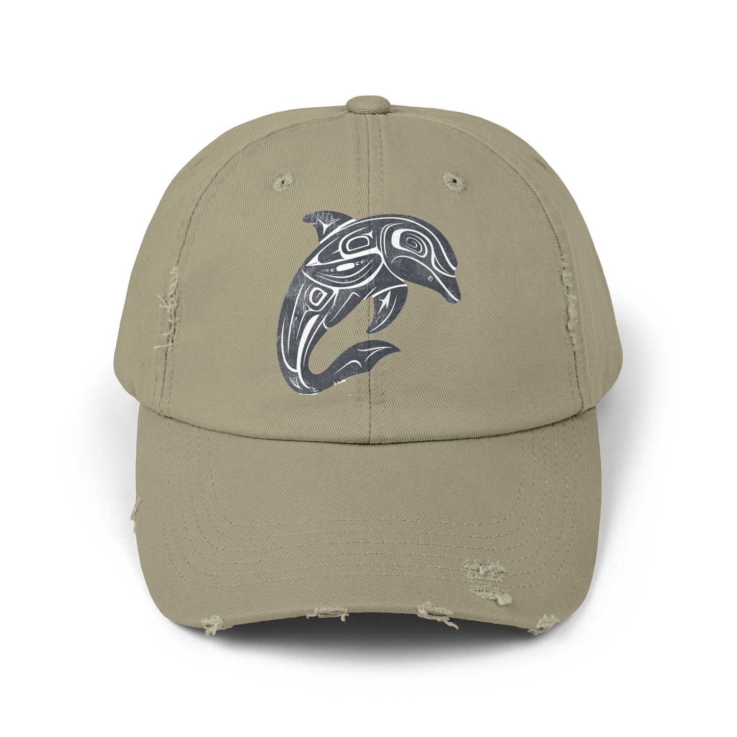 Spirit Animal Cap - Dolphin | Playful intelligence, harmony, breath-led calm; communicate with heart.