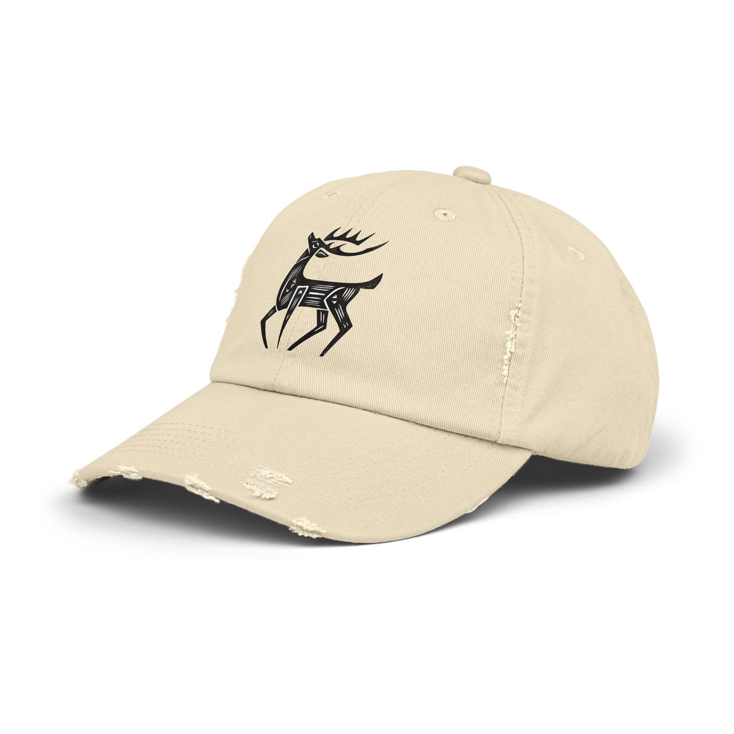 Spirit Animal Cap - Stag | Noble presence, renewal, dignified leadership; grace under pressure.