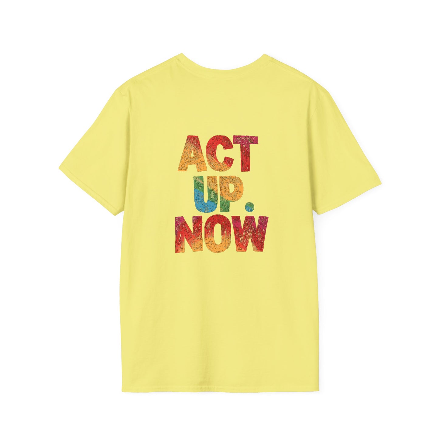 Liberaza: ACT UP NOW Softstyle T-Shirt