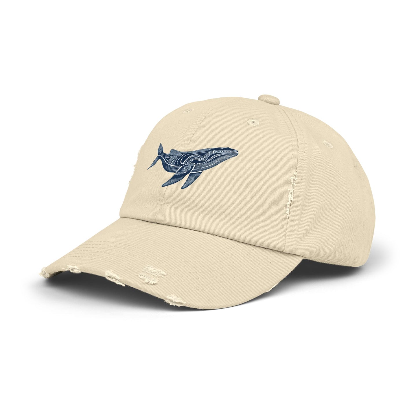 Spirit Animal Cap - Whale | Ancient memory, depth, song; big feelings held with strength.