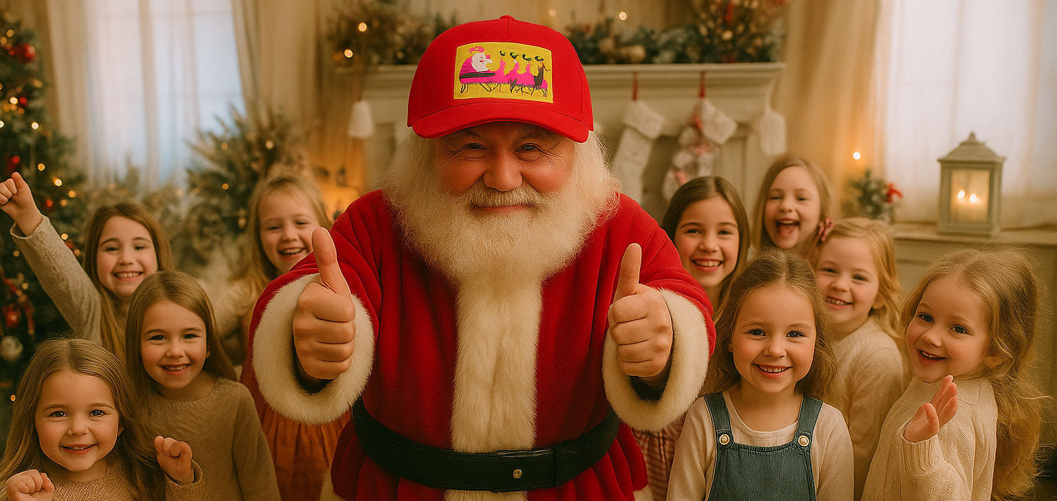 Santa Claus with children in a festive indoor setting1621243260e1af0c20-0